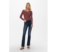 ONLY Female Flared fit Jeans ONLBLUSH Mittlere Taille Flared Jeans