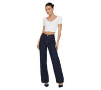 ONLY Jeans Juicy mit weitem Bein in Rinswash W28 / L34 Loose Fit