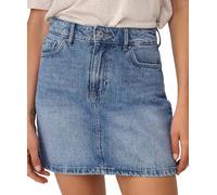 ONLY Jeans-Minirock Stella in Blau mit heller Waschung L Regular Fit