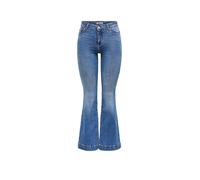 ONLY Female Schlaghosen-Jeans ONLBLUSH Mittlere Taille Retro-Fit, ausgestellt Jeans