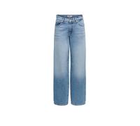 ONLY - ONLGIANNA MW STR BIG STUD DNM DOT Light Medium Blue Denim - Gr. - 29/32