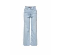 ONLY ONLMADISON Blush HW Wide DNM CRO495 NOOS Damen | LIGHT BLUE BLEACHED DENIM | M
