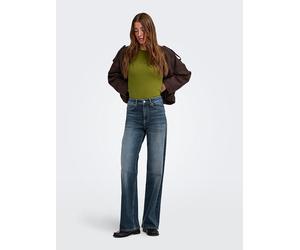 ONLY Jeans - Wide leg - in Dunkelblau - Größe M/L34 | Damenhosen