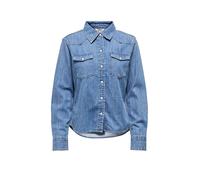 ONLY Jeansbluse ONLCHARLIZE blau | L