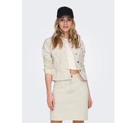 ONLY Jeansjacke in Creme - Größe M | Damenjacken