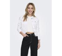 ONLY Jeansjacke in Weiß - Größe M | Damenjacken