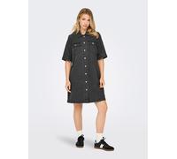 ONLY Jeanskleid in Schwarz - 36% | Größe S | Damen Kleider