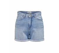 ONLY Jeansshorts ONLJOSEPHINE Stretch-Denim Damen Hellblau XL