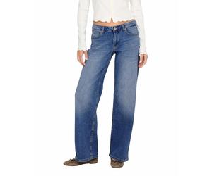 Only Judy Jeans Straight Leg in Mittelblau M Straight Fit