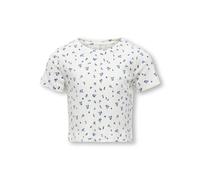 Only & Kids Damen Kogbella Life Short AOP S/S Top JRS Noos, Mazarine Blue, 146-152