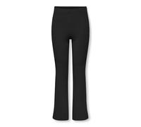 Only Flared Leggings mit elastischem Bund Modell 'FEVER' in Black, Größe 164