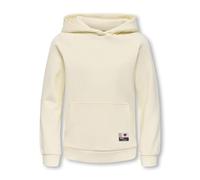 Only & Kids Damen Kognoomi-Vinta Label Ls Hood Cs SWT Noos, Antique White, 134-140