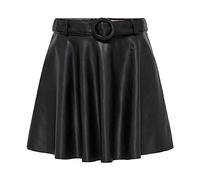 ONLY Kids Girl KOGKALIA Faux Leather Skirt OTW Black - 158