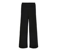 Jerseyhose KIDS ONLY "KOGNELLA PANT JRS", Mädchen, Gr. 140, N-Gr, schwarz, Jersey, Obermaterial: 65% Polyester, 30% Viskose, 5% Elasthan, unifarben, relaxed fit knöchellang, Hosen Jerseyhose (82427428