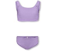 Only Kids Mädchen Bikini RIPP Structure Purple Rose (158-164)