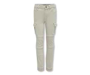 ONLY Kids Mädchen Konmissouri Reg ANK Life Cargo PNT Noos Jeans (DE/NL/SE/PL, Numerisch, 140, Regular, Pumice Stone)