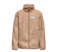ONLY Kids Mädchen Teddy Jacke KOGEva Life Kinder Funktionsjacke mit Kragen 15352062 Cuban Sand 140