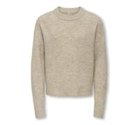 ONLY KIDS Pullover KOGCAMILLA O-NECK L/S PULLOVER KNT (DE/NL/SE/PL, Numerisch, 140, Regular, Regular, pumice stone)