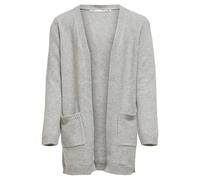 Only Koglesly Open Cardigan Grau 5-6 Years Mädchen (Herstellerartikelnummer: 15207308-LightGreyMelange-110/116)