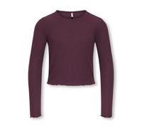 KIDS ONLY - KOGNELLA L/S O-NECK TOP JRS NOOS Mauve Wine - Gr. - 128