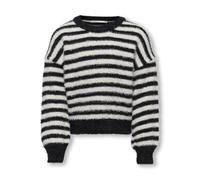 Only Newpiumo Sweater Schwarz 13-14 Years Mädchen (Herstellerartikelnummer: 15306452-Black/StripesEgret-158/164)