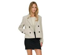 Only Kurzjacke Freja mit Reverskragen in Beige XS Regular Fit