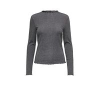 ONLY Langarmshirt ONLEMMA grau | L