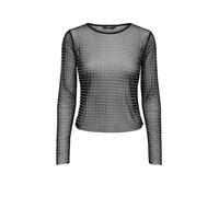 ONLY Langarmshirt ONLHILEN schwarz | S