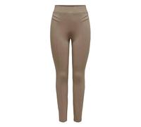 ONLY Leggings "Nori" in Hellbraun - Größe M/L32 | Damenhosen