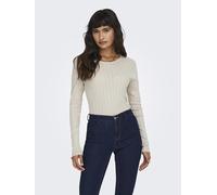 ONLY Longsleeve in Creme - Größe M | Damen Tops