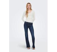 Only Langarmshirt Onlsara Sharai V-Ausschnitt Noos