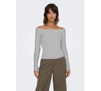 ONLY Longsleeve in Grau - Größe L | Damen Tops