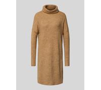 Only Loose Fit Strickkleid mit Woll-Anteil Modell 'JANA' in Sand Melange, Größe M