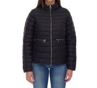 ONLY Madeline Damen stylische Stepp-Jacke Übergangs-Jacke mit Stehkragen Basic-Jacke 15242441 Schwarz S