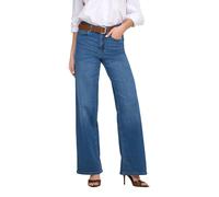 ONLY Damen Jeans ONLMADISON BLUSH HW WIDE DNM CRO372 NOOS – Medium Blue Denim Größe M/34