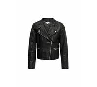 ONLY Mädchen Bikerjacke in Lederoptik schwarz | 152