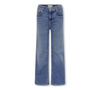 ONLY Girl Jeans mit weitem Bein KOGMADISON Mittlere Taille Gerade geschnitten Jeans