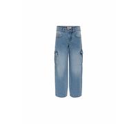 ONLY Mädchen Jeans Wide Fit KOGHARMONY hellblau | 146