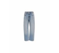 5-Pocket-Jeans KIDS ONLY "KOGELLA MW WIDE TAI518 DNM NOOS", Mädchen, Gr. 158, N-Gr, blau (light blau denim), Denim/Jeans, Obermaterial: 100% Baumwolle, unifarben, Jeans 5-Pocket-Jeans (88347511-158) l