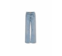 Only Jeans Kogmadison Blush Wide Leg Hellblau Denim Kinder Größe 152