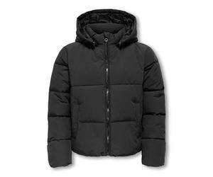 ONLY Mädchen Kogdolly Short Puffer Jacket OTW Noos, Schwarz, 164 EU | Pufferjacke