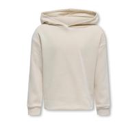 ONLY Mädchen Kogfave L/S Hood SWT Noos Kapuzenpullover, Whitecap Gray, 134-140 EU