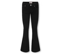 ONLY Mädchen Kogroyal Life Reg Flared Pim600 Noos Bootcut-Jeans, Black Denim, 152 EU