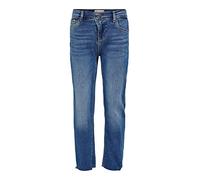 ONLY Mädchen Konemily St Raw Med Blue Noos Jeans, Medium Blue Denim, 158 EU