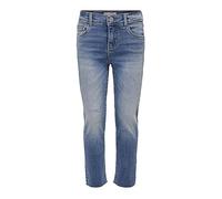 ONLY Mädchen Konemily St Raw Noos Jeans, Light Blue Denim, 164 EU