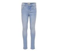 ONLY Mädchen Konroyal Life Reg Skinny Bj1333 Noos Jeans, Light Blue Denim, 140 EU
