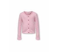ONLY Mädchen Strickjacke KMGMEGAN LIFE rosa | 122