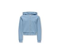 ONLY Mädchen Sweatjacke KOGSWEAT hellblau | 146-152