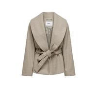 Kurzmantel ONLY "ONLAUGUSTA LIFE SHORT COAT OTW" Gr. XL (42), fungi detail:melange Damen Mäntel (93792067-XL) fungi detail:melange