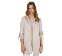 ONLY Mantel Joline Faux Suede in Pumice Stone XL Regular Fit